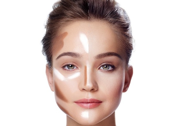 Square Face Shape makeup