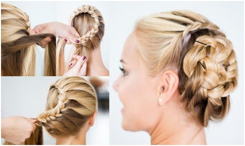 Simple Side Braided Hairstyle